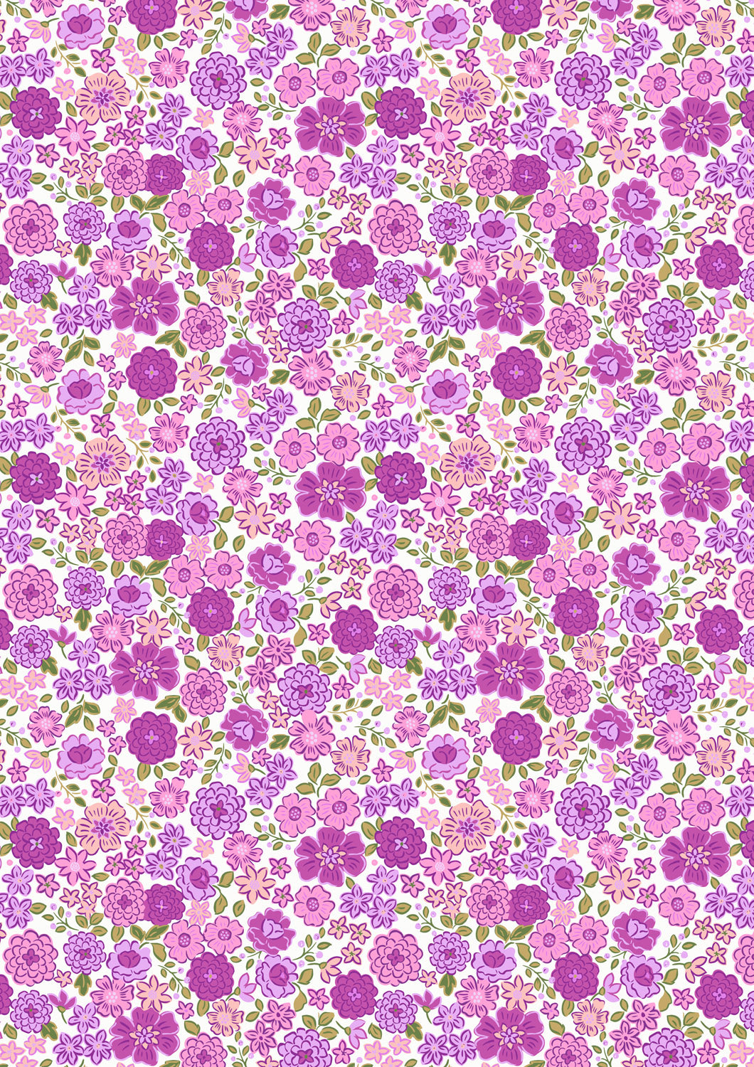 Boho Blooms 100% Cotton Fabric Collection - by Lewis & Irene