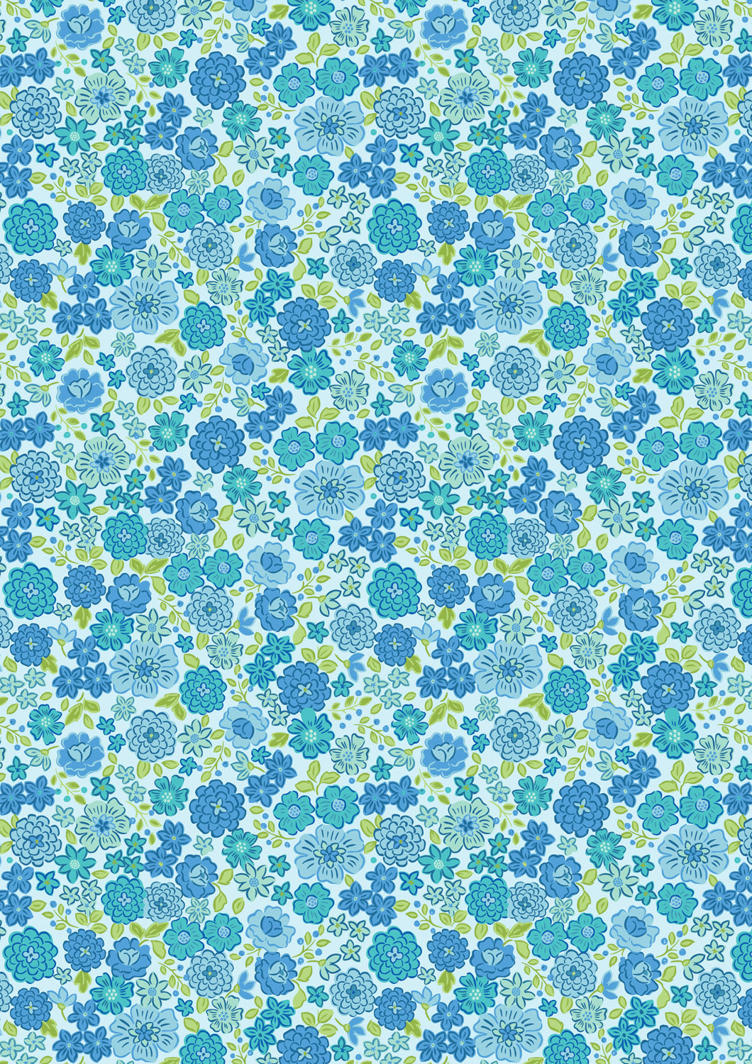 Boho Blooms 100% Cotton Fabric Collection - by Lewis & Irene