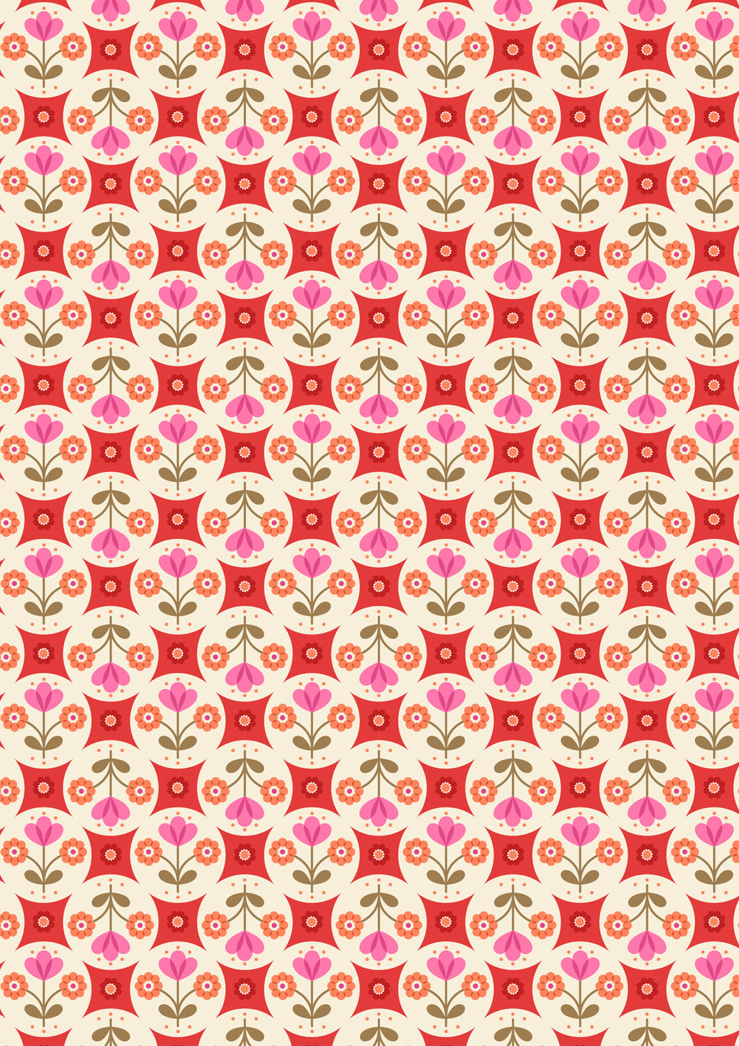 Boho Blooms 100% Cotton Fabric Collection - by Lewis & Irene