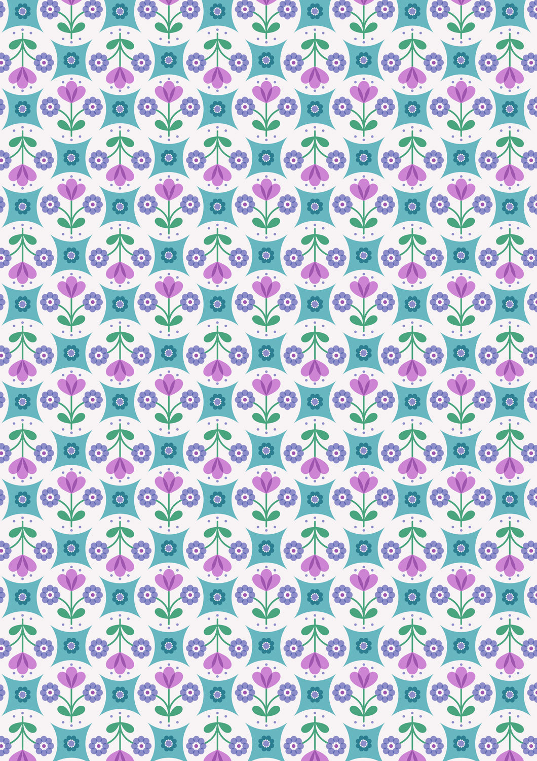 Boho Blooms 100% Cotton Fabric Collection - by Lewis & Irene