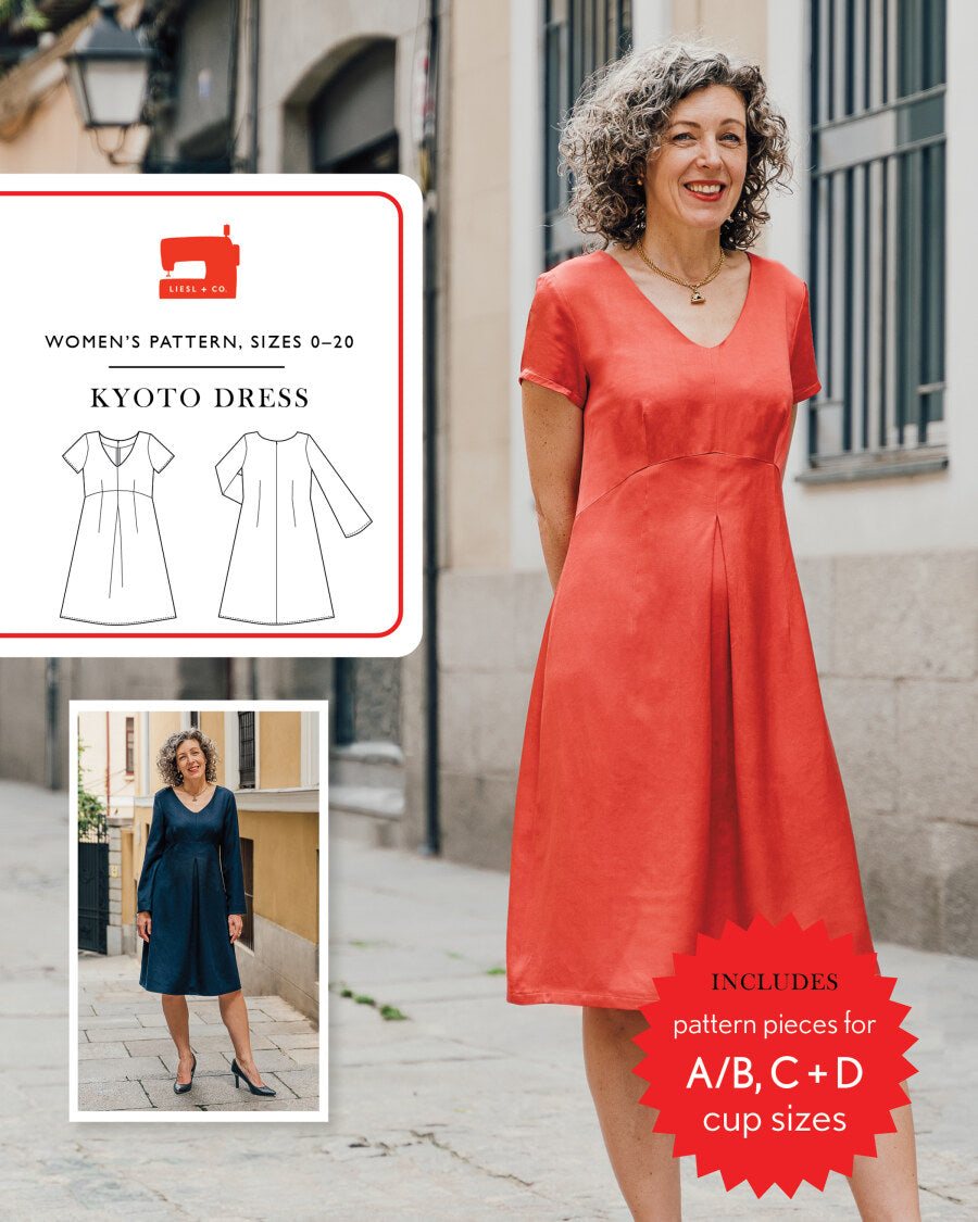 Kyoto Dress Pattern by Liesl + Co