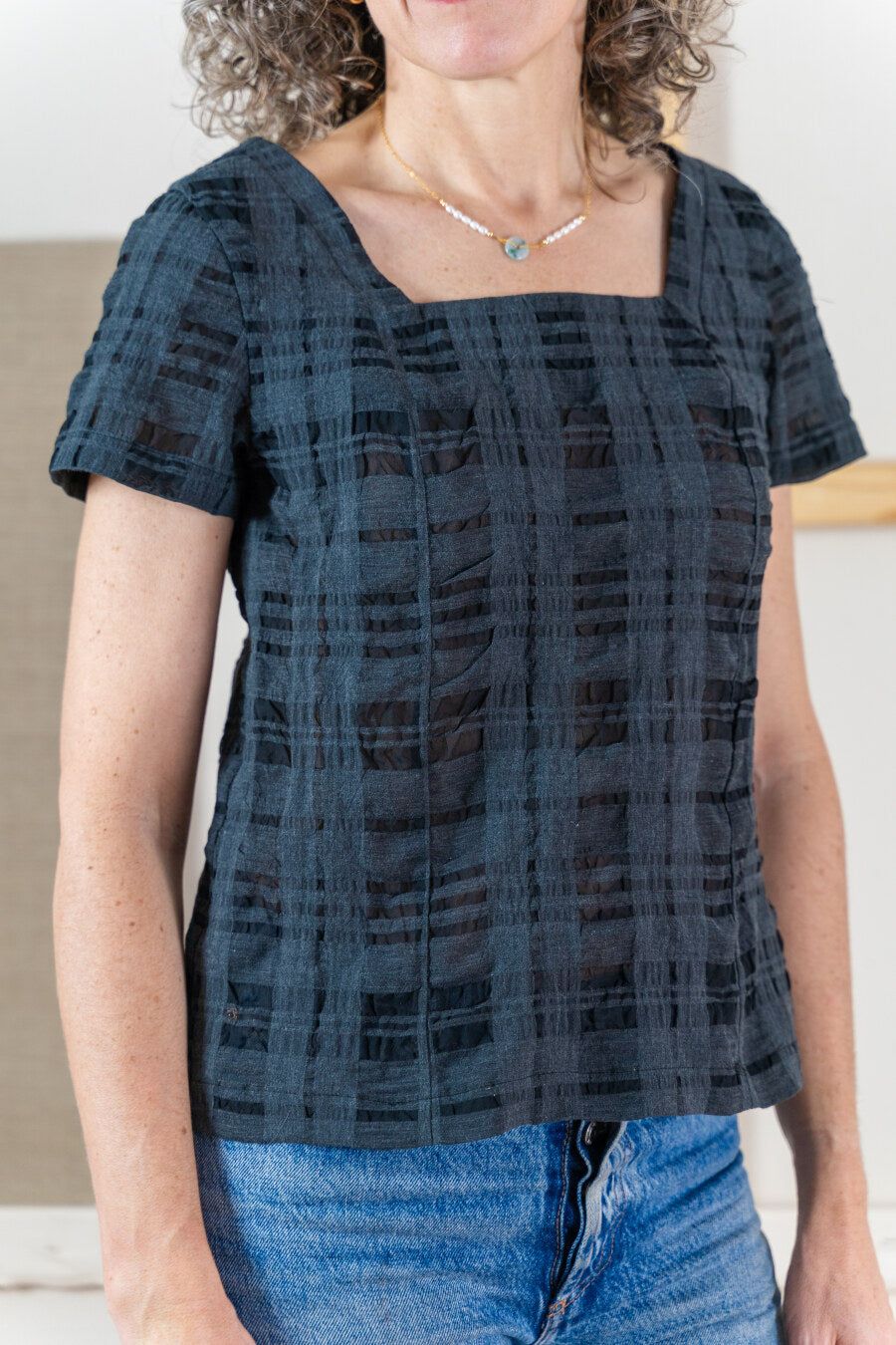 Laureles Square Neck Top + Dress Pattern By Liesl + Co