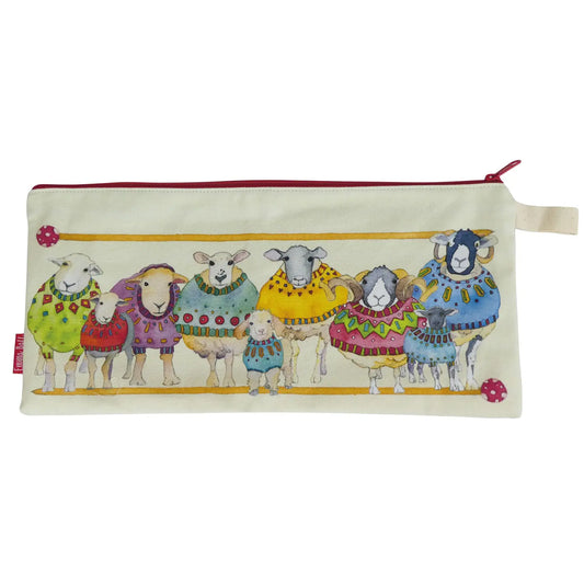 Sheep in Sweaters Long Project Bag - Designed by Emma Ball