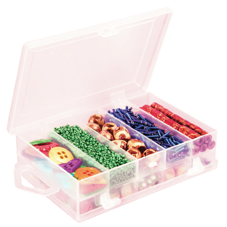 Hemline Haberdashery Plastic Storage Boxes