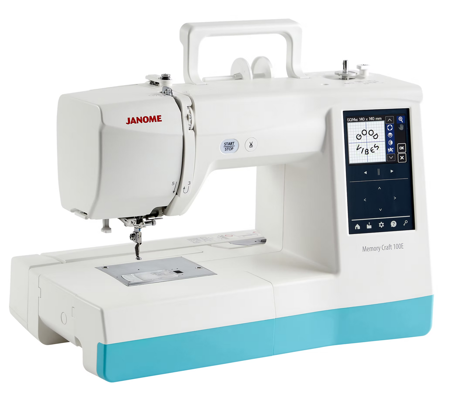 Janome Memory Craft 100E Embroidery Machine ** SPRING SALE - £250 OFF RRP **