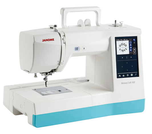 Janome Memory Craft 100E Embroidery Machine