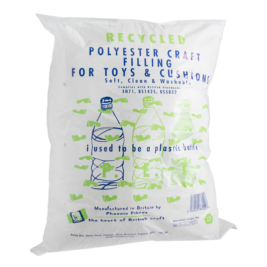 Toy Stuffing - 200g Bags - Made from Recycled Bottles