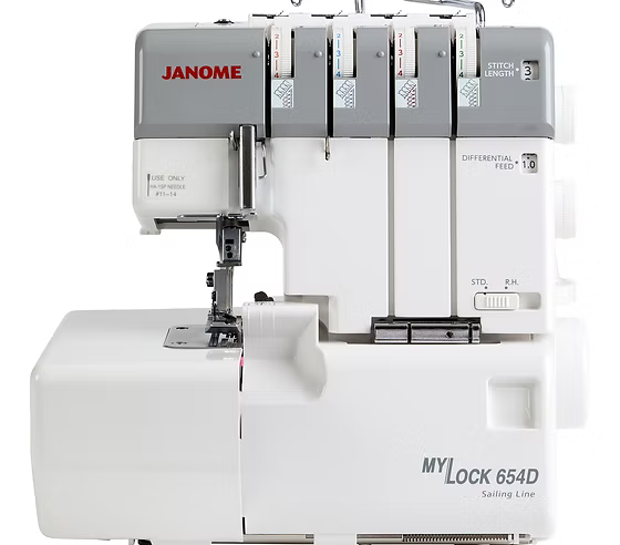 Janome MyLock 654D Overlocker - NEWLY launched Overlocker from Janome!