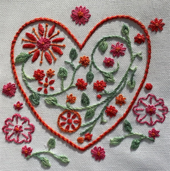 My Valentine - Lovely Embroidery Project