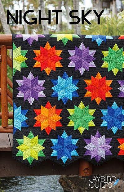 Night Sky Quilt Pattern by Jaybird Quilts