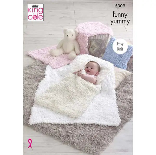 Funny Yummy  100g Chunky Yarn - from King Cole - Various Colours Available