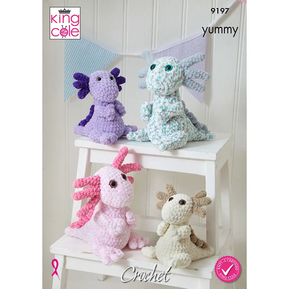 King Cole Yummy 100g Yarn - Various Colours Available