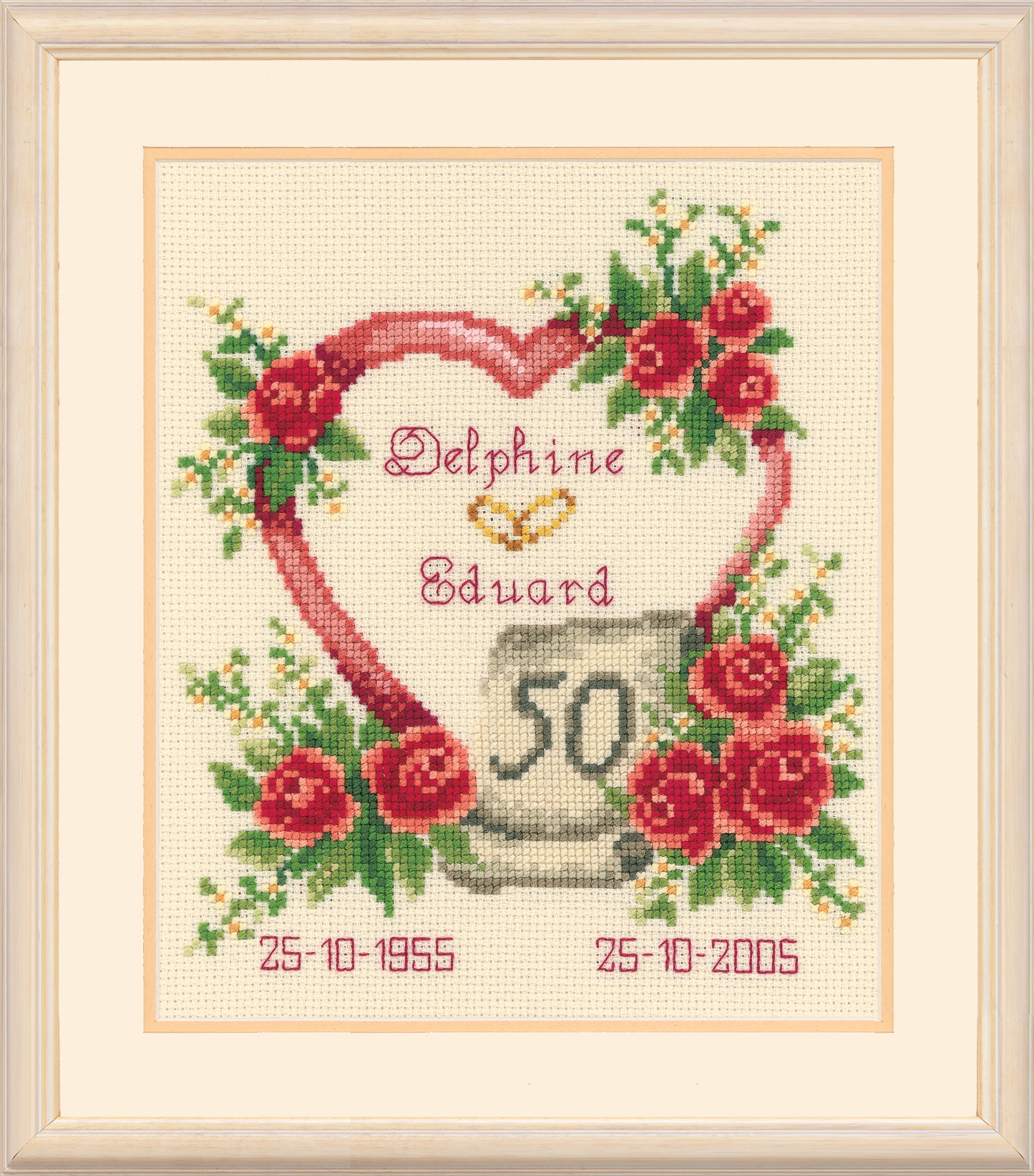 Anniversary Counted Cross Stitch Kit
