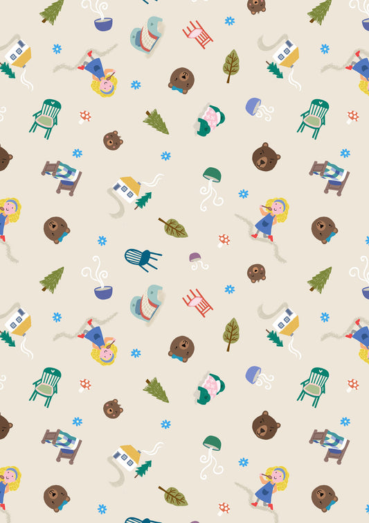 Fairytale Small Things 100% Cotton Fabric Collection - by Lewis & Irene