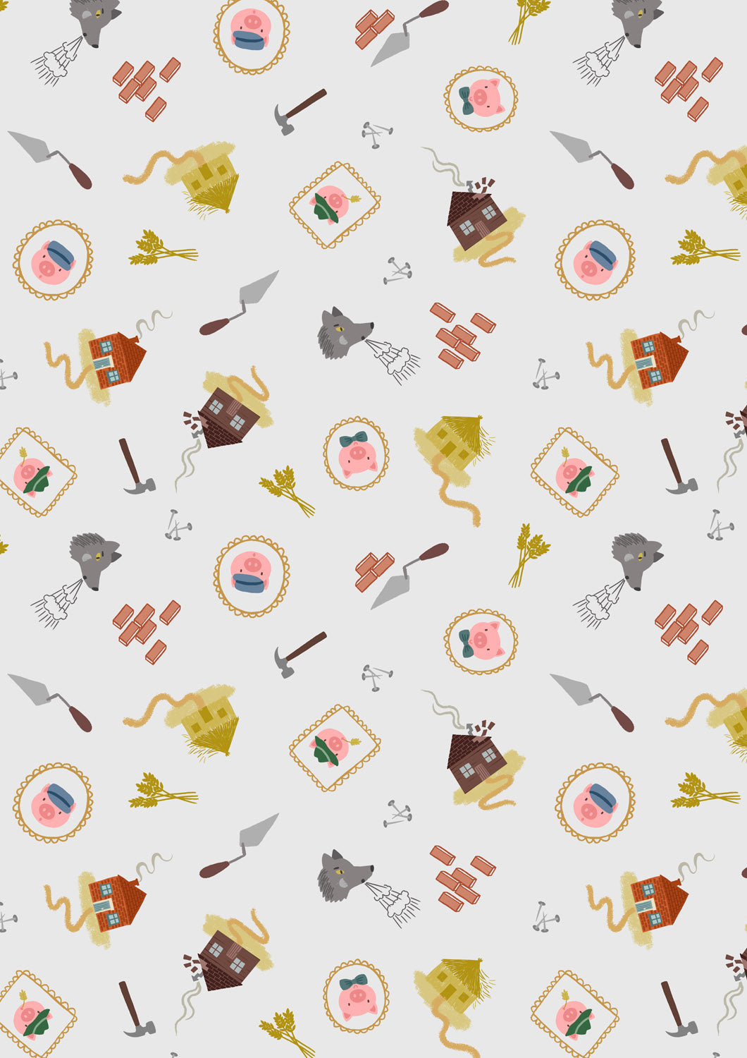 Fairytale Small Things 100% Cotton Fabric Collection - by Lewis & Irene