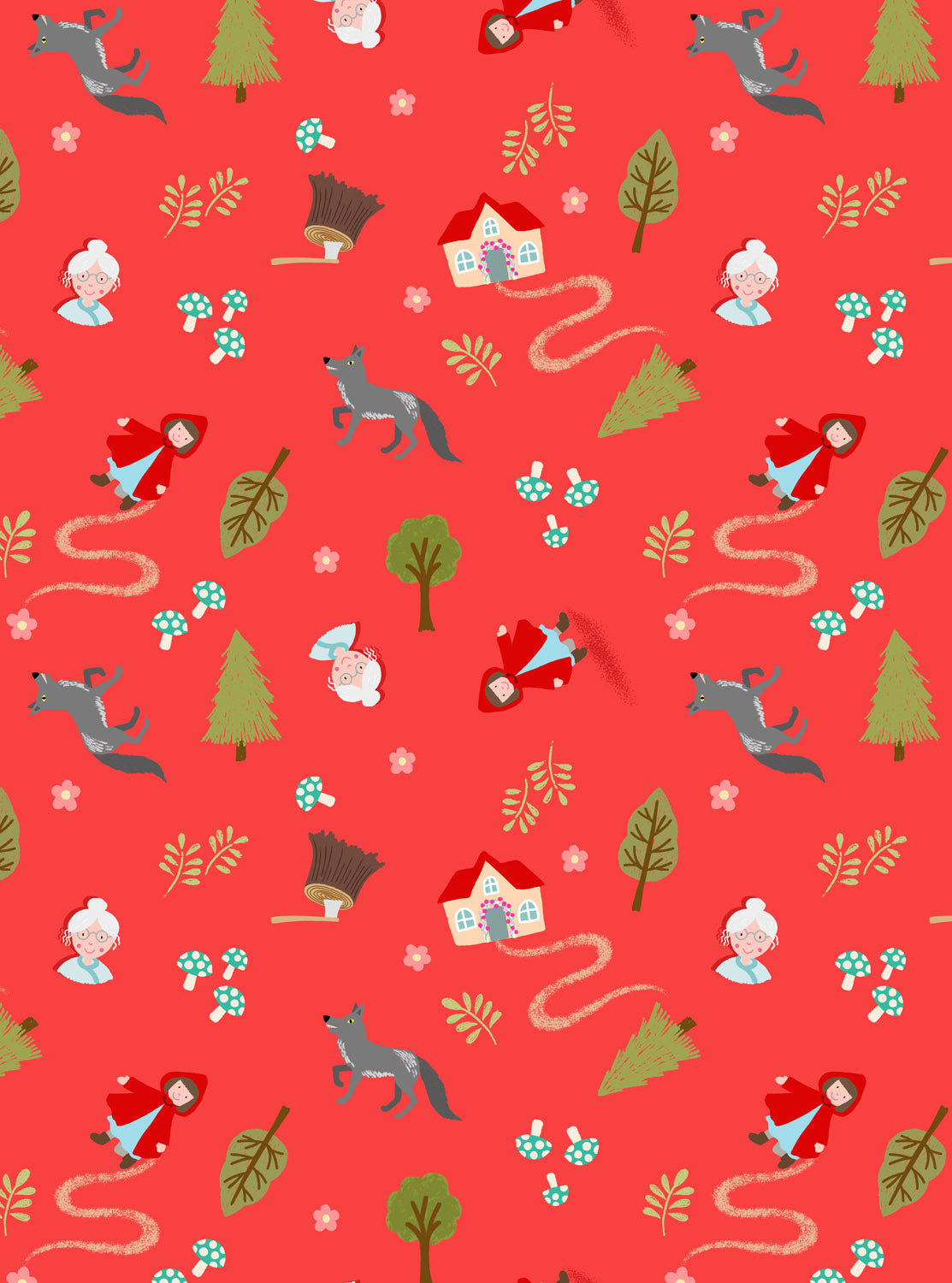 Fairytale Small Things 100% Cotton Fabric Collection - by Lewis & Irene