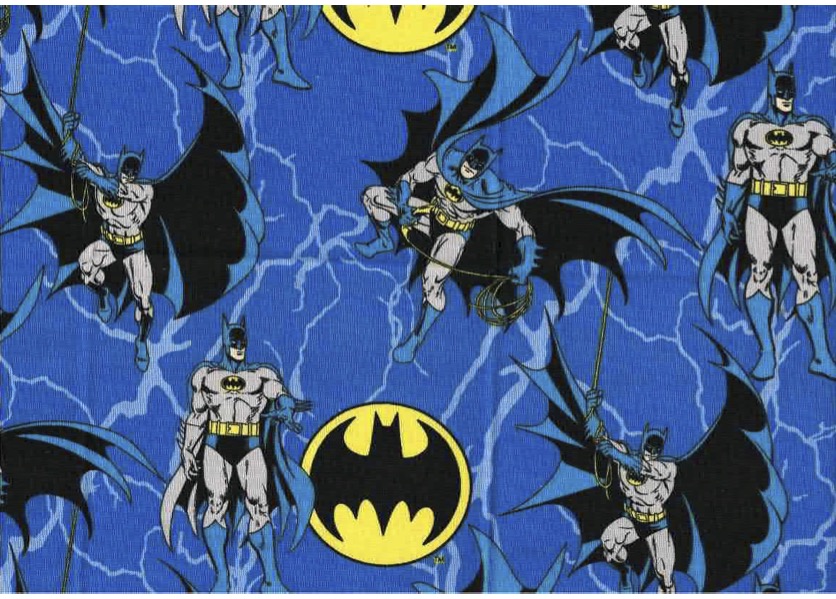 Marvel & DC Superheroes 100% Cotton Fabric - Sold by the Half Metre