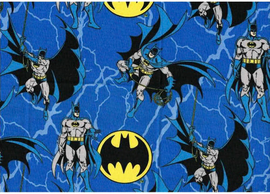 Superheroes 100% Cotton Fabric - Sold by the Half Metre