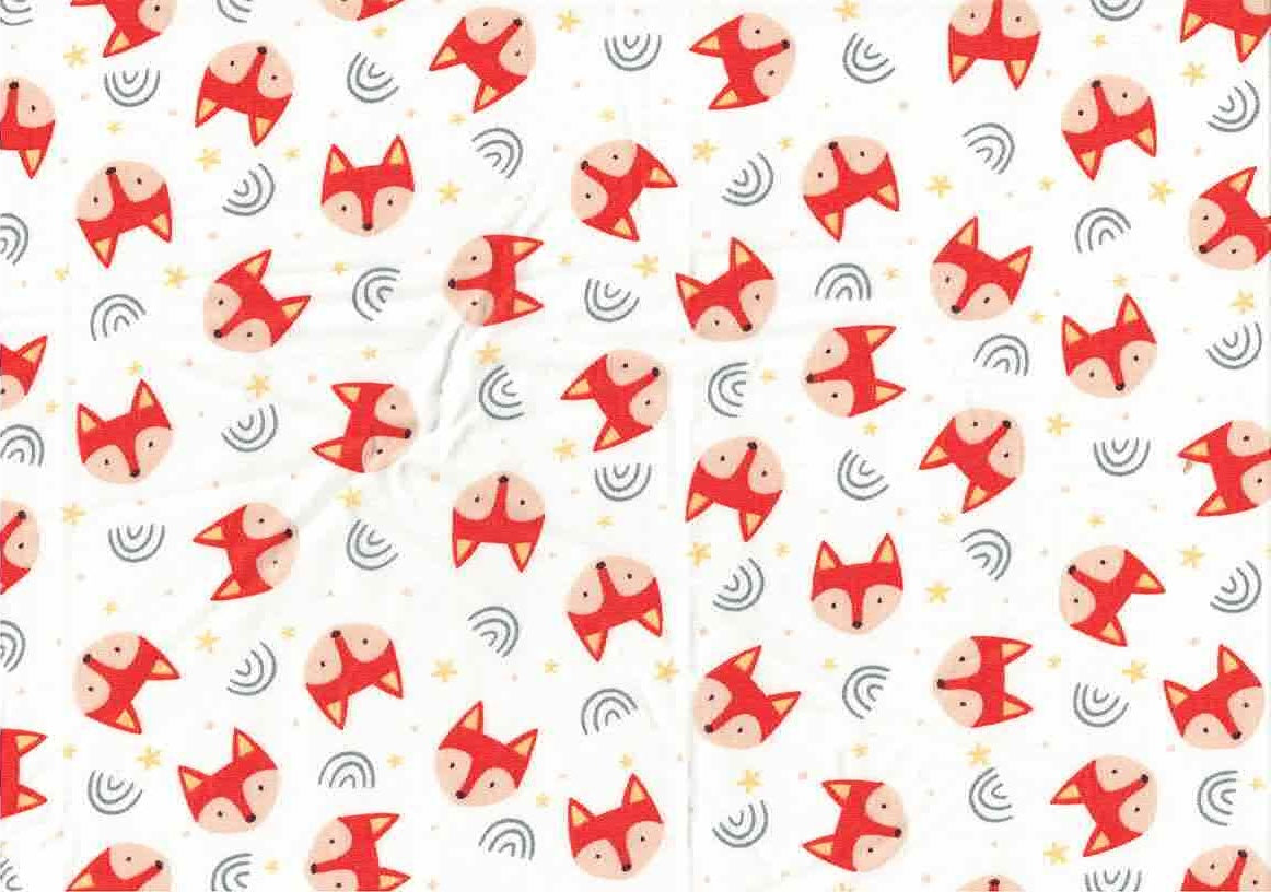 Foxes Fabric Collection - Sold by the Half Metre