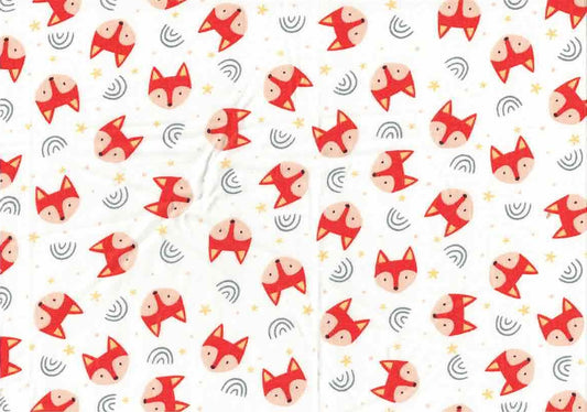Foxes Fabric Collection - Sold by the Half Metre