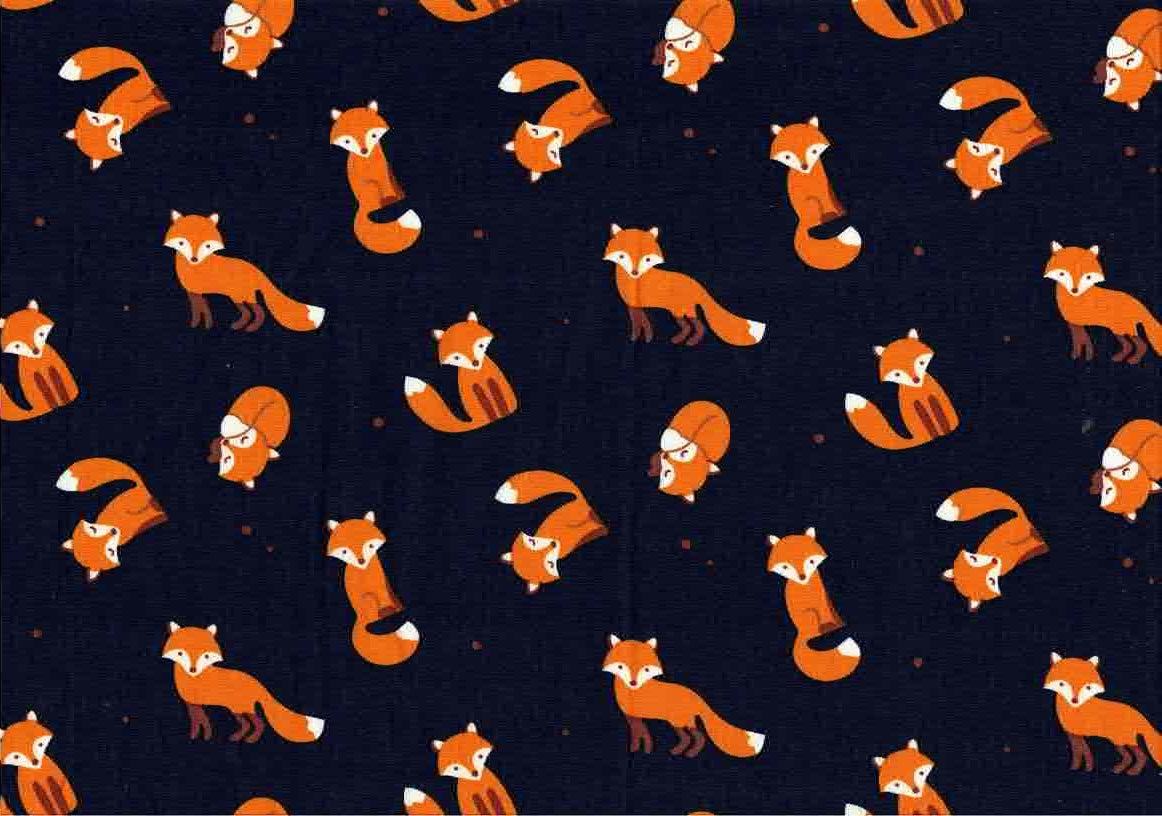 Foxes Fabric Collection - Sold by the Half Metre
