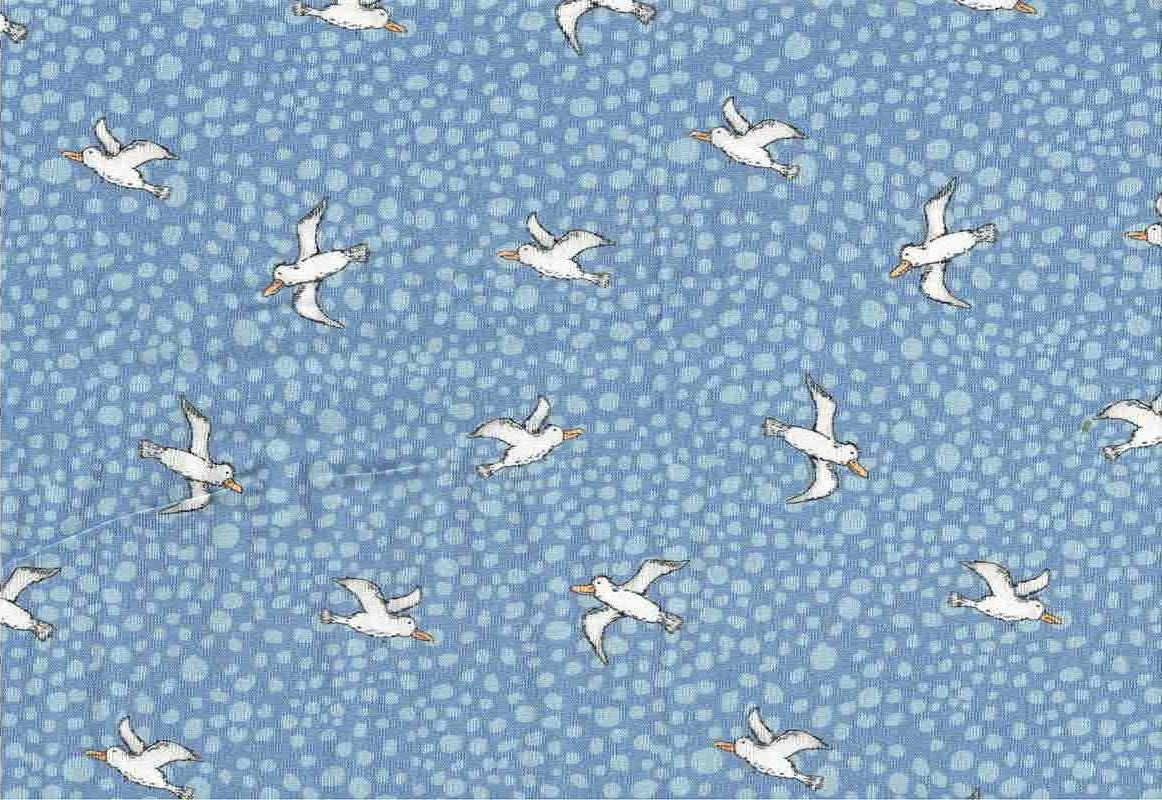 The Nautical Seaside Collection - 100% Cotton Fabric - Sold by the Half Metre