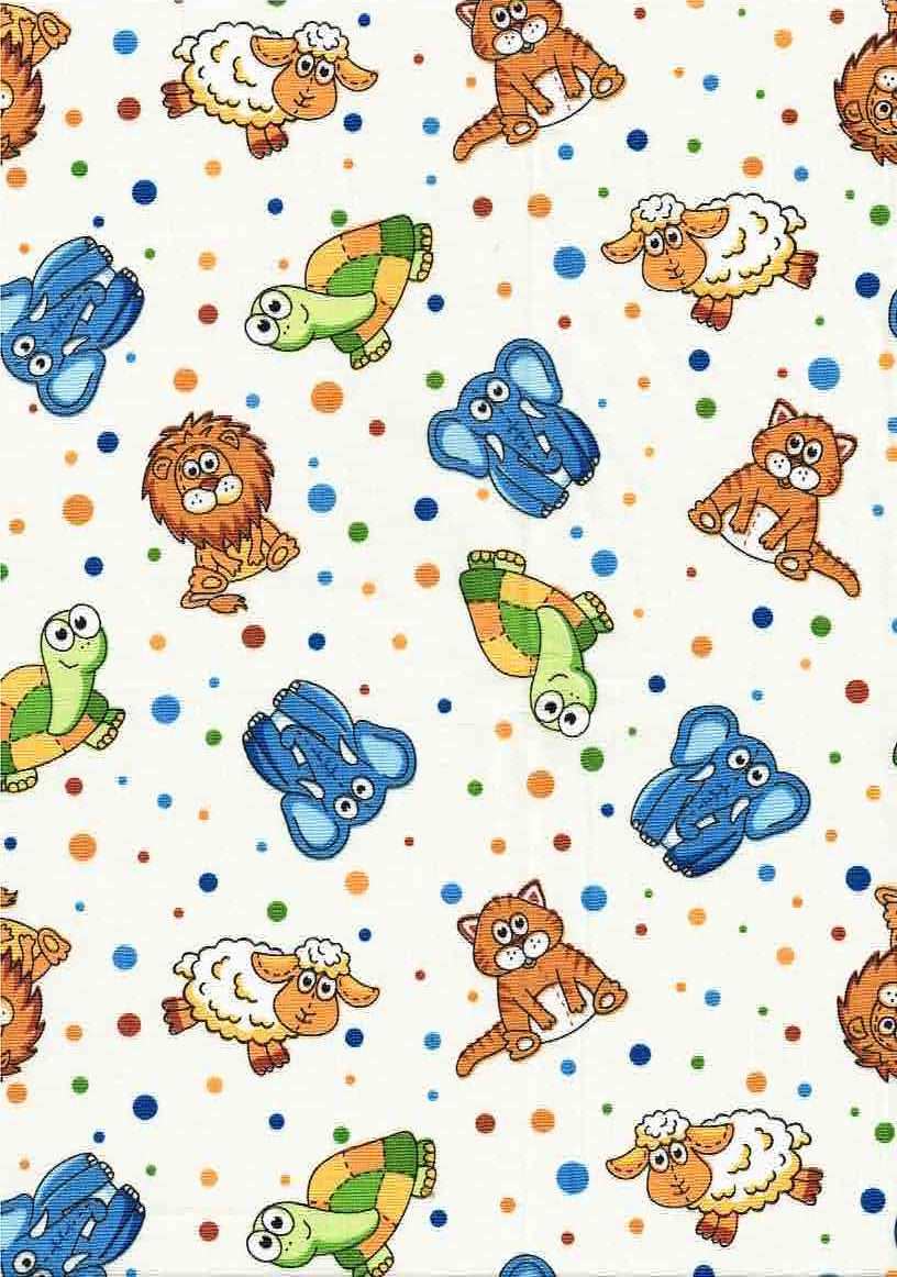Baby, Toddler and Child's Cotton Fabric - Sold by the Half Metre