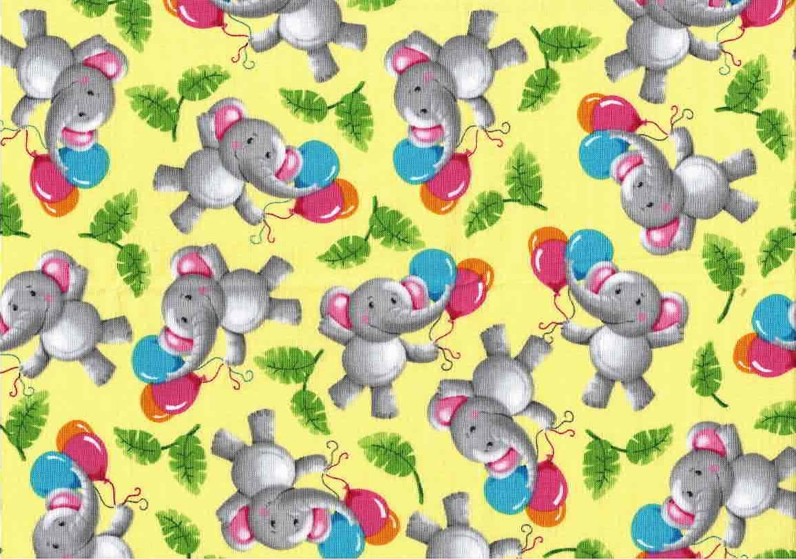 Baby, Toddler and Child's Cotton Fabric - Sold by the Half Metre