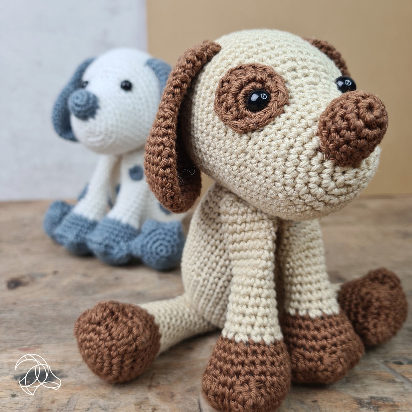 Brown Puppy - Cutest Crochet Kit - by Hardicraft