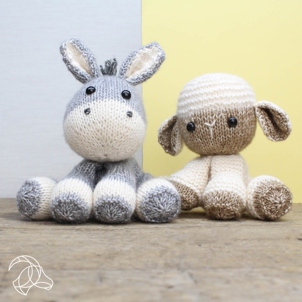 Lore the Little Lamb - Spring Knitting Kit from Hardicraft