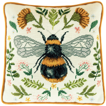 Botanical Bee Tapestry Kit by Bothy Threads