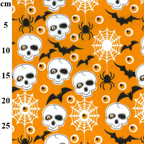 Halloween Polycotton Fabric - sold by the Quarter Metre