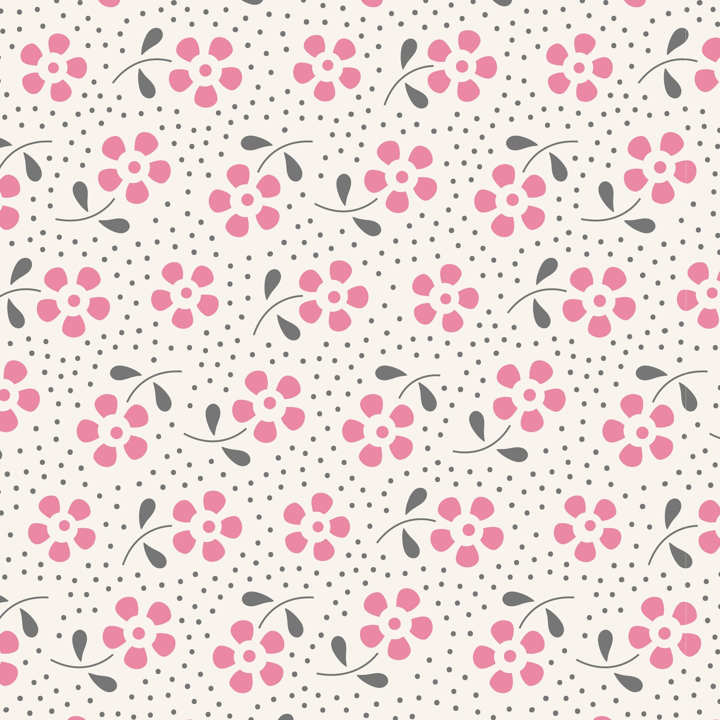 Tilda Meadow Basics Fabric - Sold by the Quarter Metre - Approx 50cm x 55cm