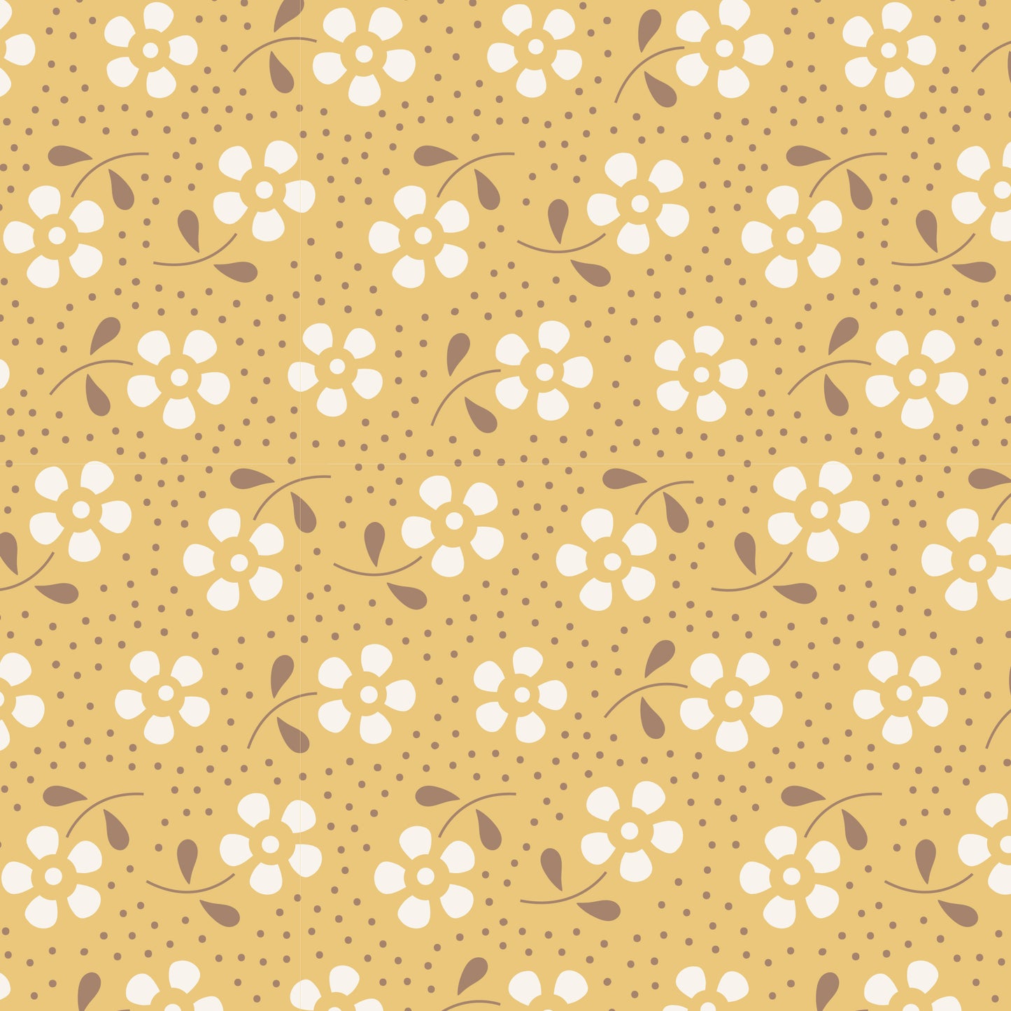 Tilda Meadow Basics Fabric - Sold by the Quarter Metre - Approx 50cm x 55cm