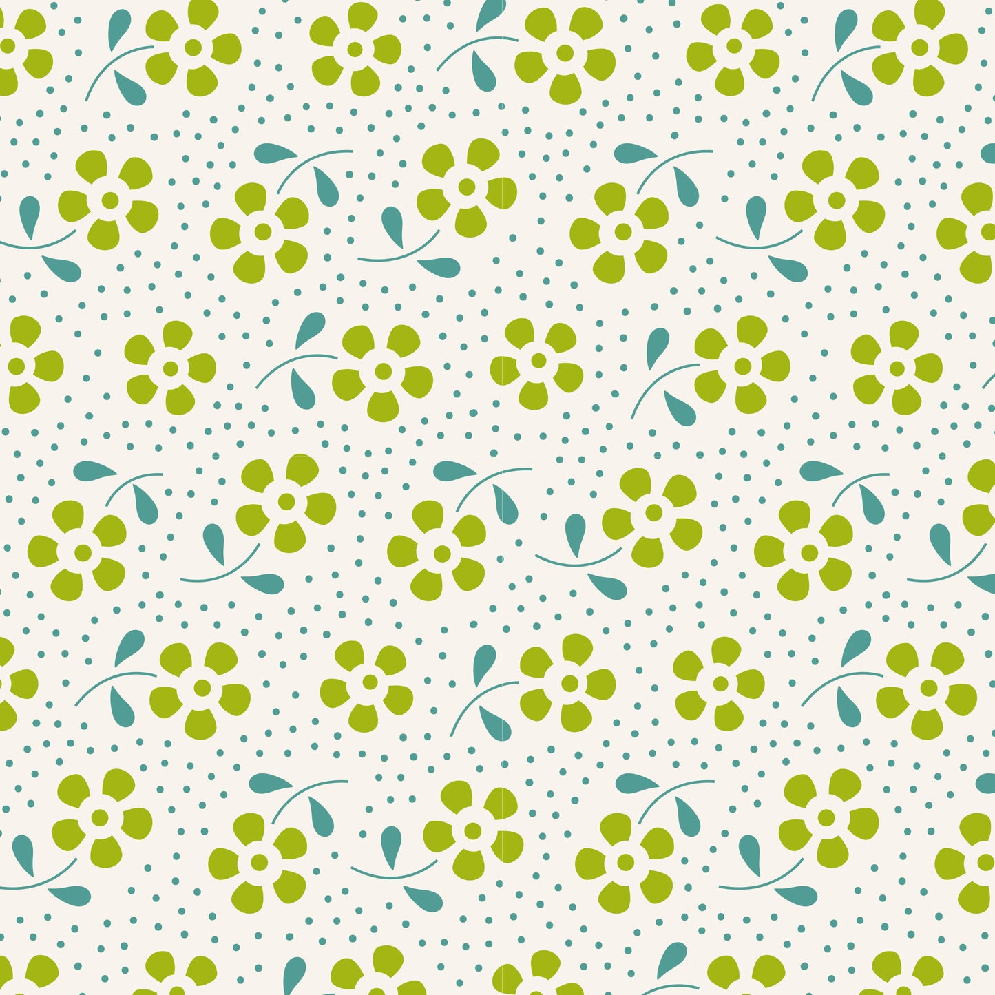 Tilda Meadow Basics Fabric - Sold by the Quarter Metre - Approx 50cm x 55cm