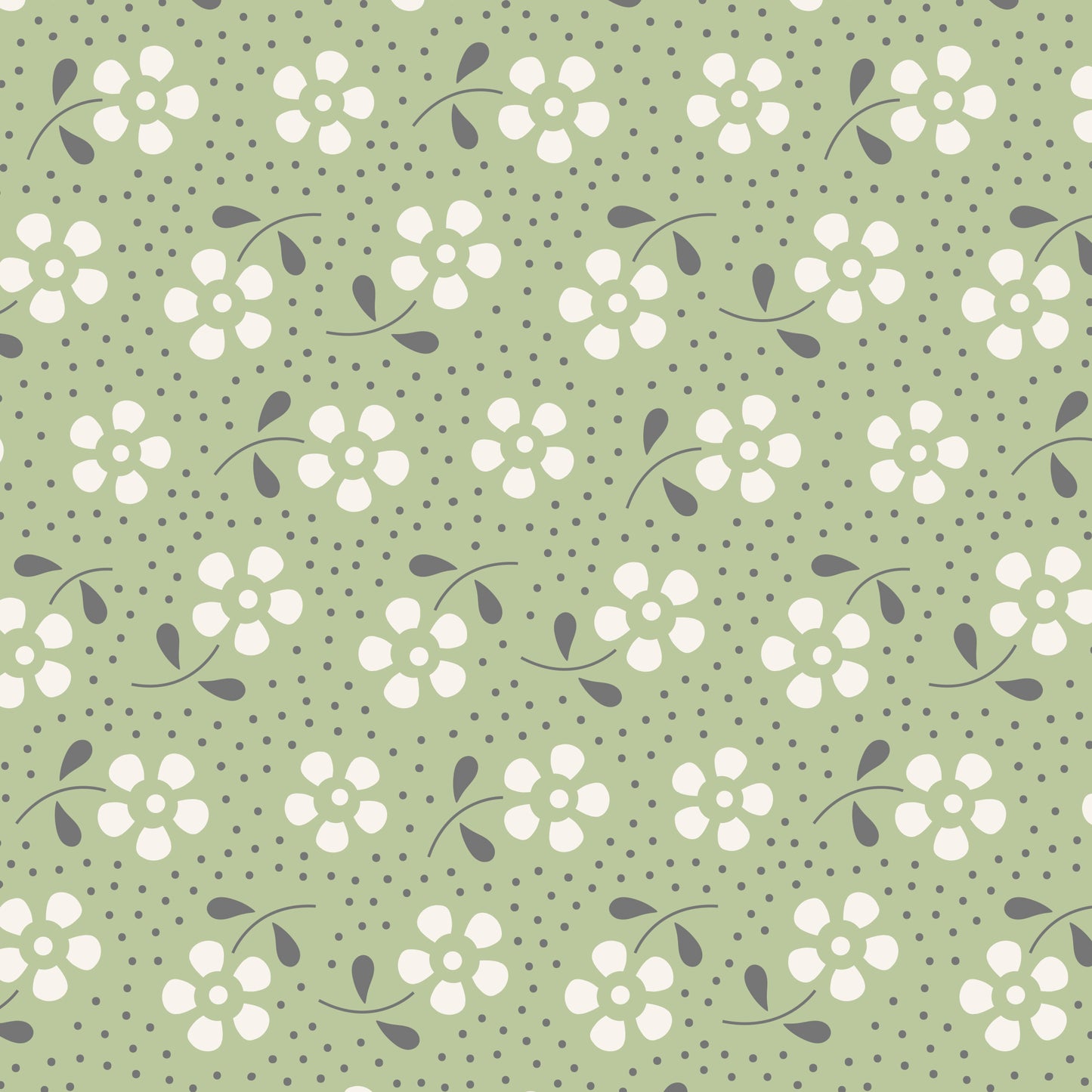 Tilda Meadow Basics Fabric - Sold by the Quarter Metre - Approx 50cm x 55cm