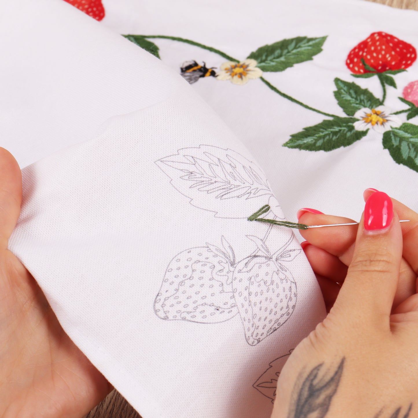 Embroidery Table Runner Kits