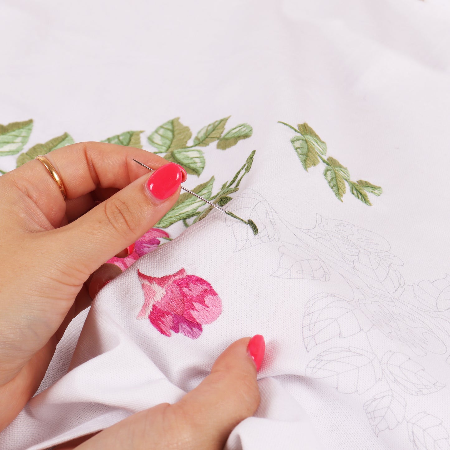 Embroidery Table Runner Kits