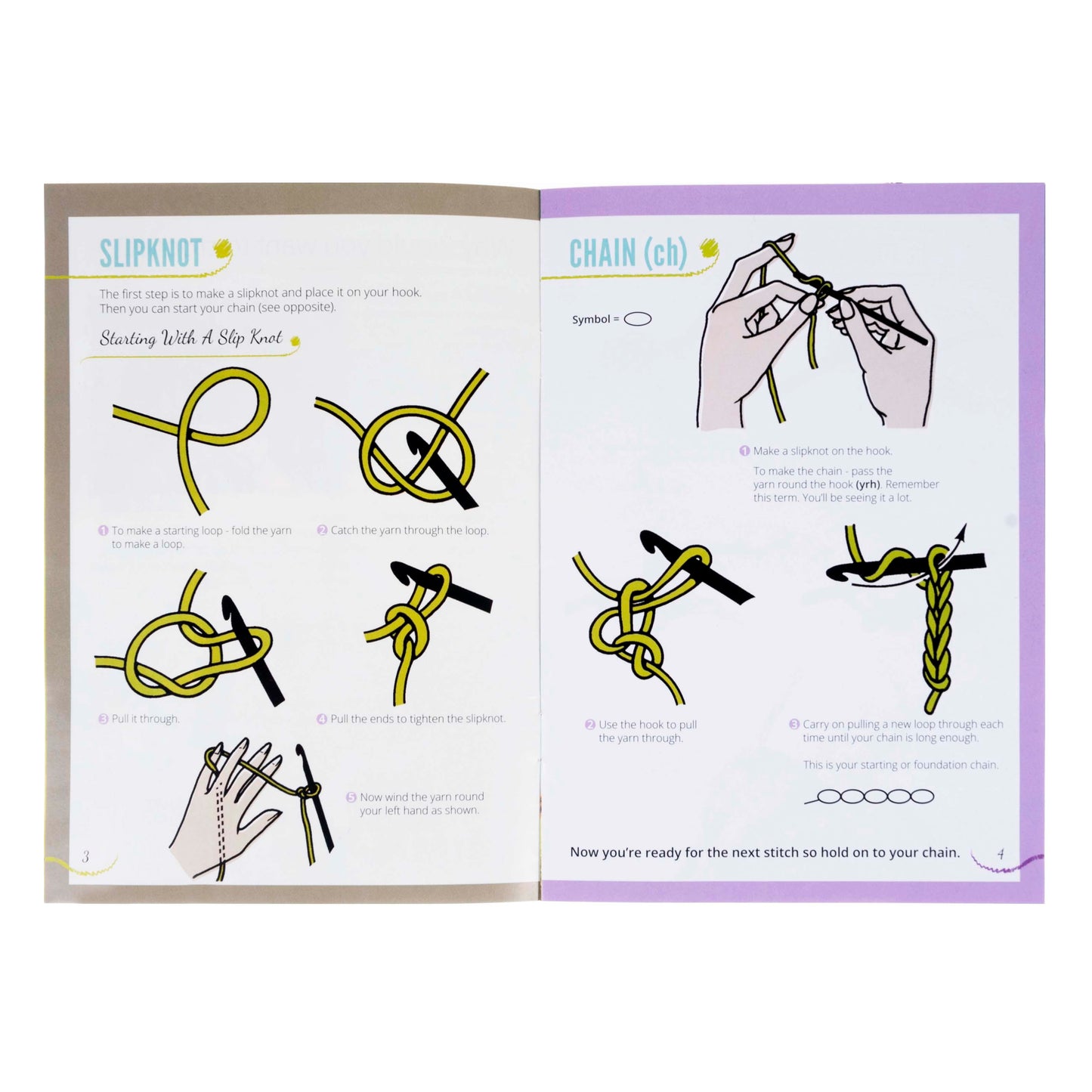 Learn to Crochet Beginners Booklet