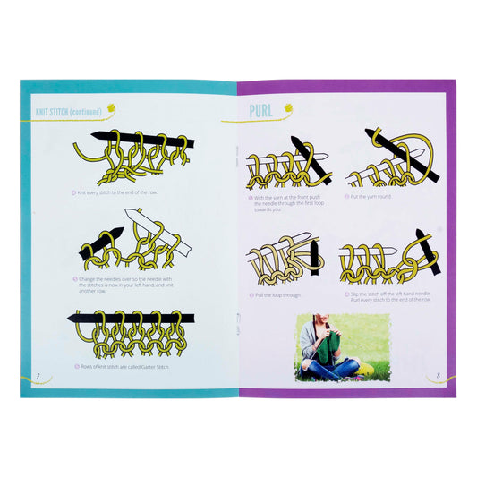 Learn to Knit Beginners Booklet