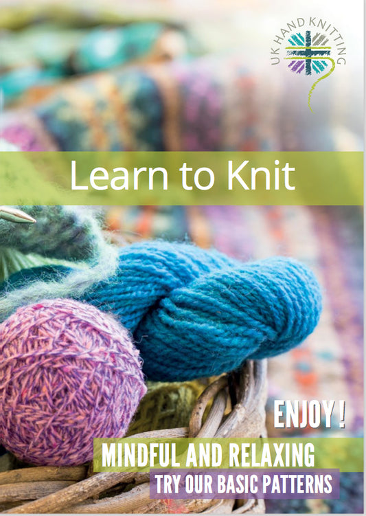 Learn to Knit Beginners Booklet