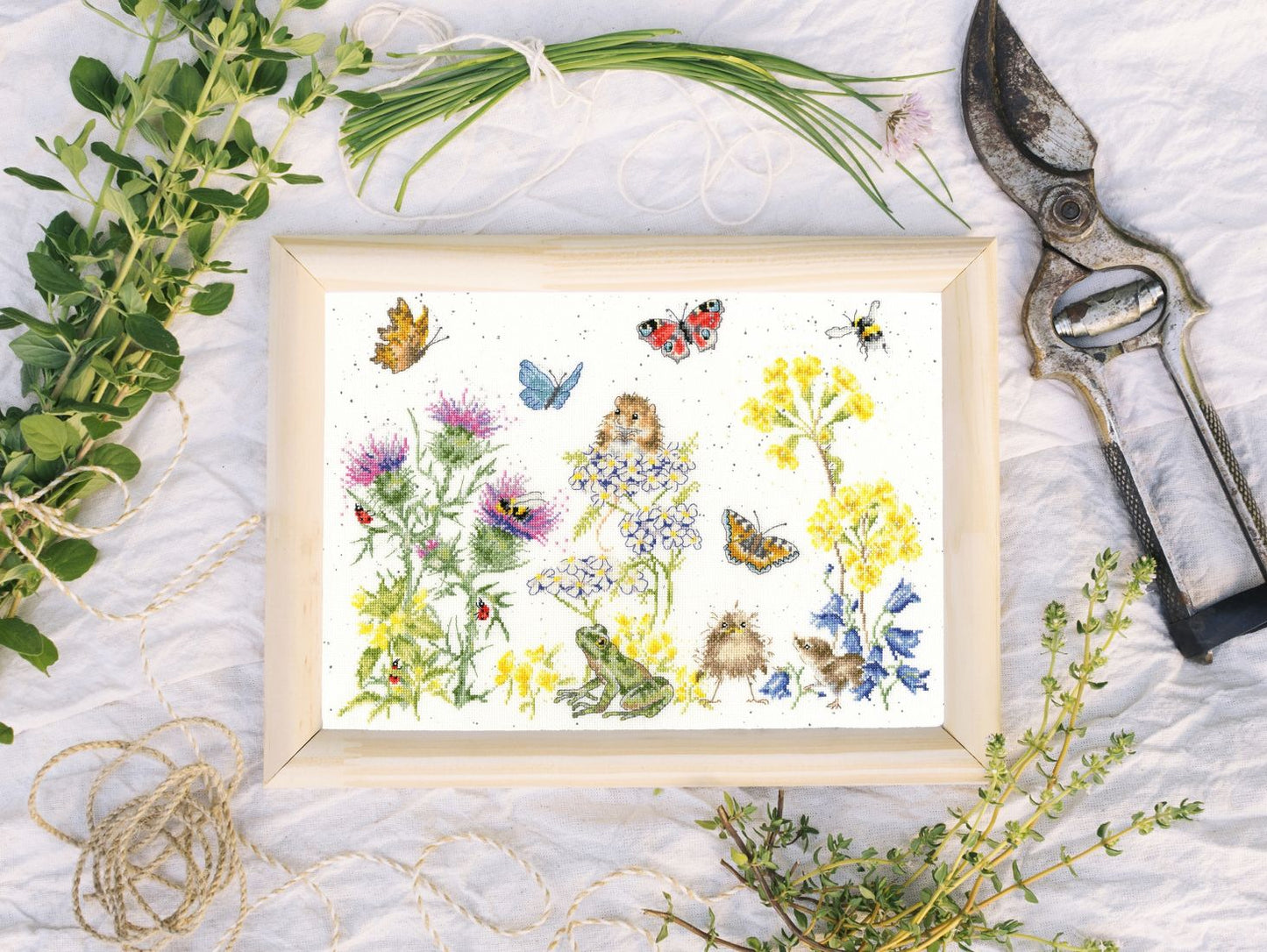 Wildflower Memories - Counted Cross Stitch Kit by Bothy Threads