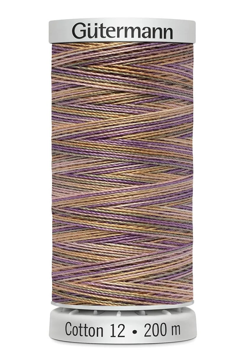 Gutermann Sulky Cotton No.30: Variegated: 300m Spools - Various Colours