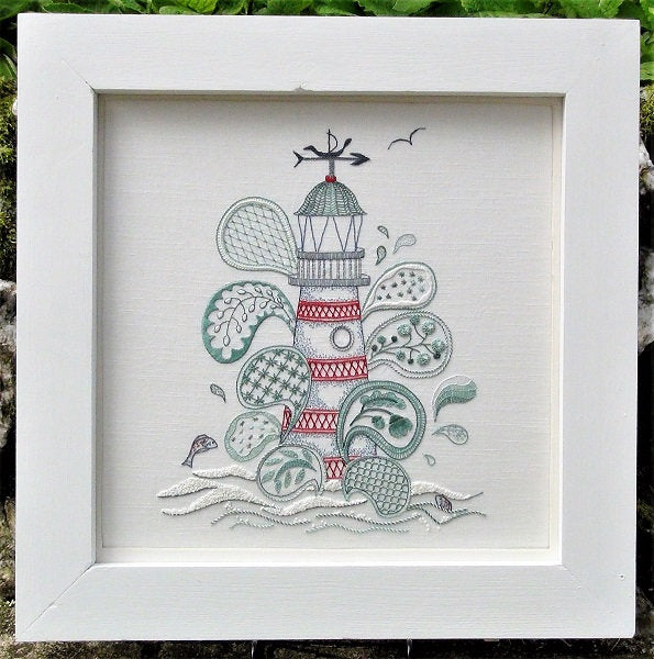 The Crewel Sea - Light House Crewel Embroidery Project