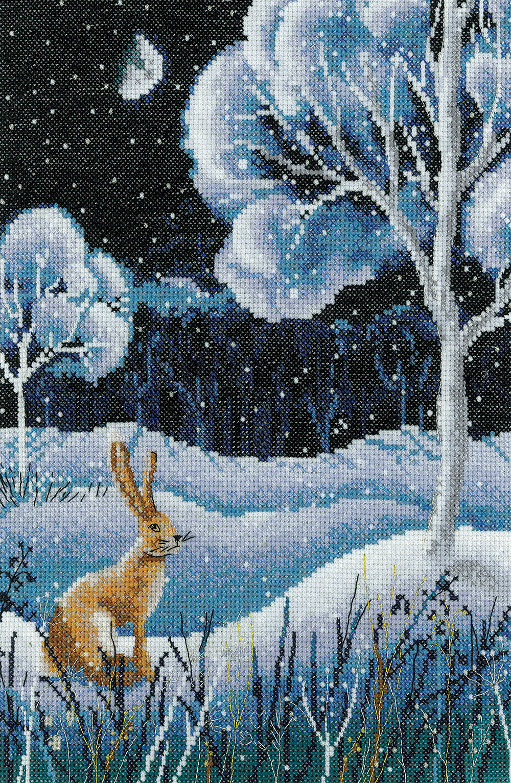 Winter Forest - Counted Cross Stitch Embroidery
