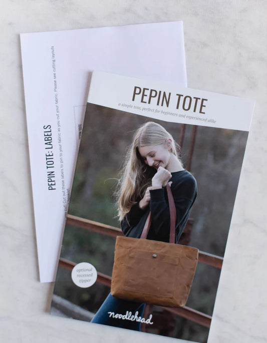 Pepin Tote Bag Pattern - from Noodlehead