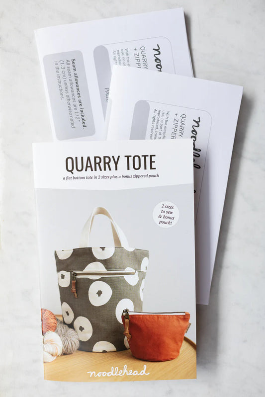 Quarry Tote Bag Pattern - from Noodlehead