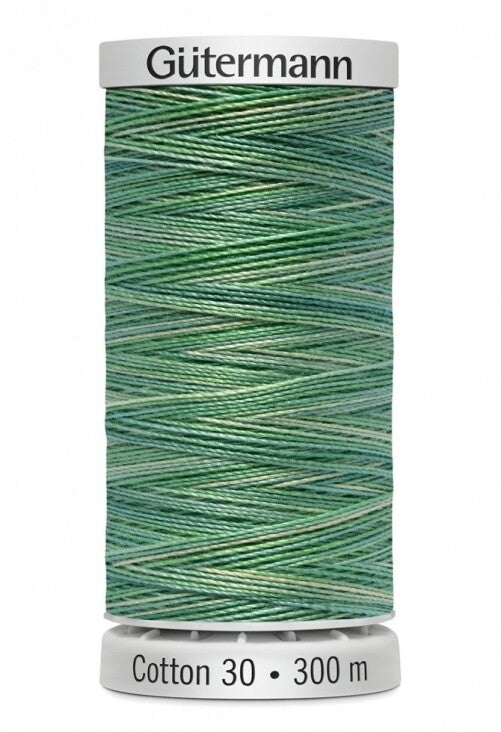 Gutermann Sulky Cotton No.30: Variegated: 300m Spools - Various Colours