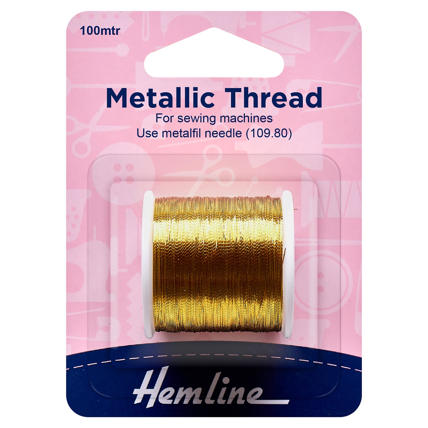 Metallic and Invisible Thread