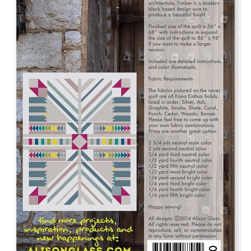 Timber Quilt Pattern by Alison Glass
